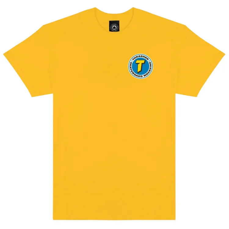 Thrasher Number 1 Redux Gold T-Shirt [Size: L]