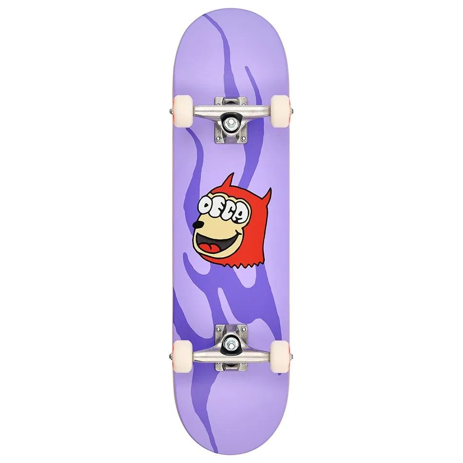 Deca Kids Dex Mid Purple 7.6 Complete Skateboard
