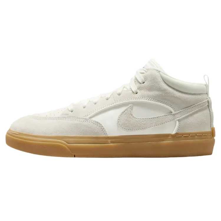 Nike SB React Leo Sail Gum Sail Mens Skate Shoes [Size: US 9]