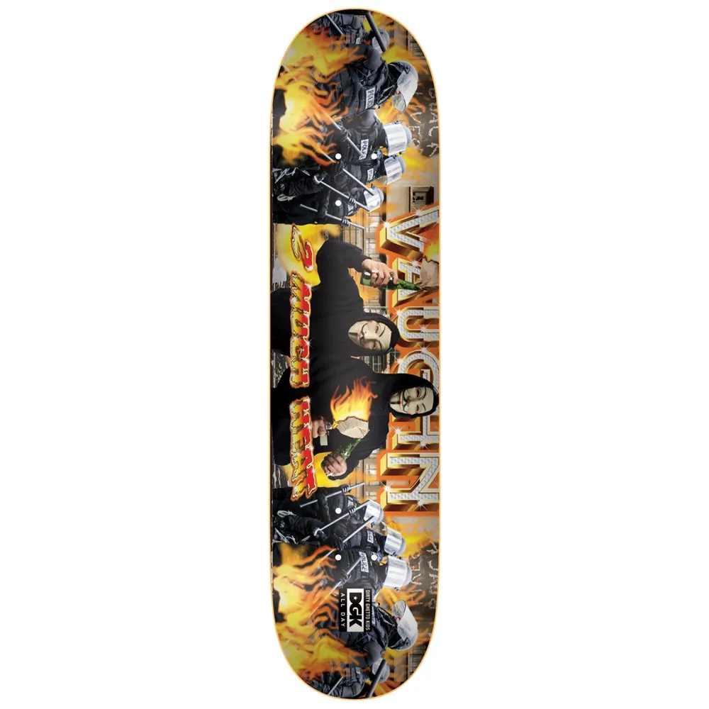 Dgk Ghetto Fab Vaughn 8.0 Skateboard Deck
