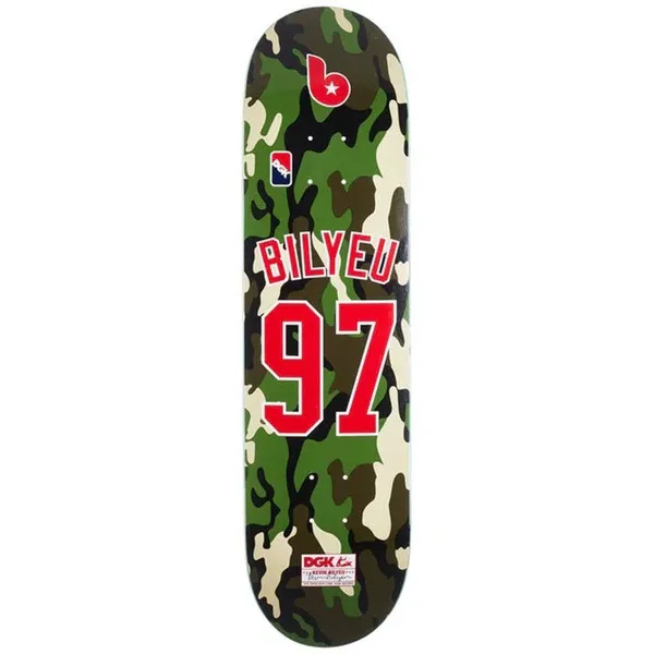 Dgk Major League Bilyeu 8.25 Skateboard Deck