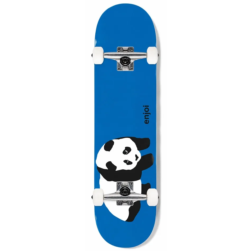 Enjoi Panda Blue 7.5 Complete Skateboard