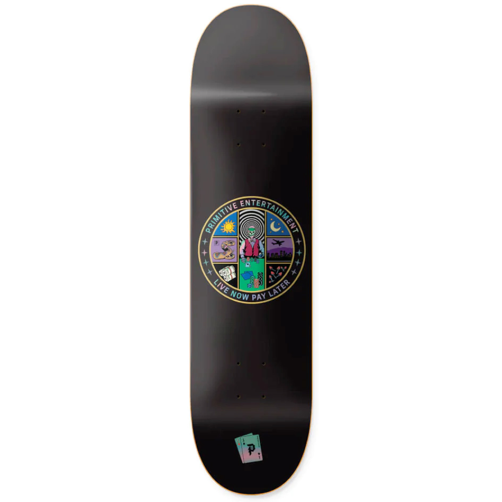 Primitive Double Down 8.25 Skateboard Deck