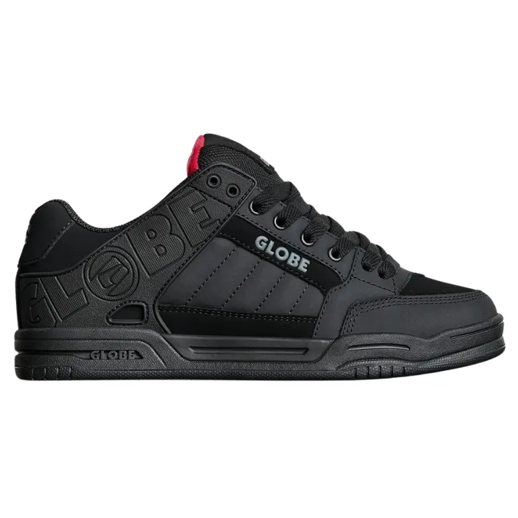 Globe Tilt Black Red Tartan Mens Skate Shoes [Size: US 10]