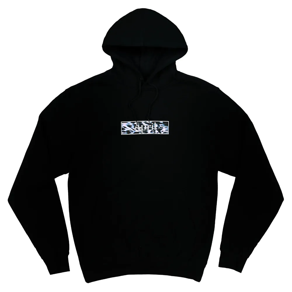 April Liquid Black Hoodie [Size: L]
