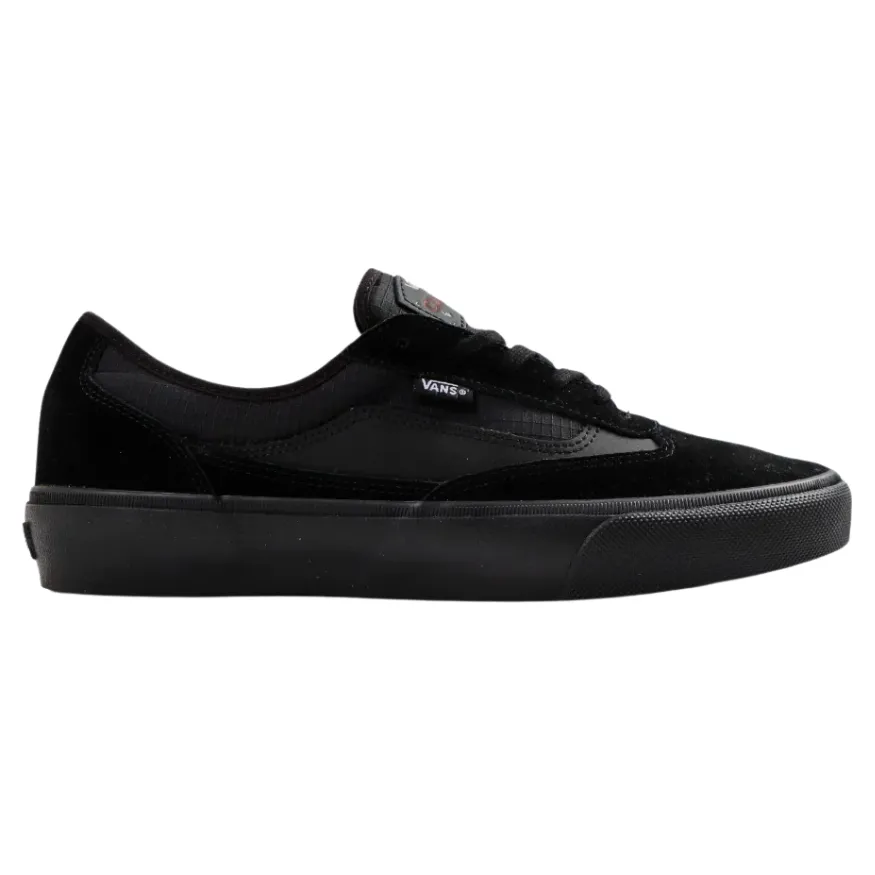 Vans Skate Curren Caples Black Black Shoes [Size: US 9]