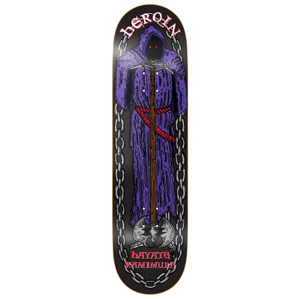 Heroin Hayate KO2 Axe Man 8.25 Skateboard Deck