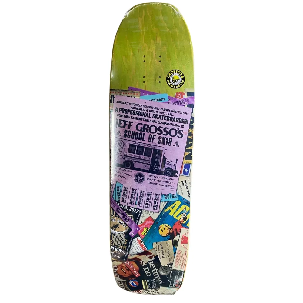 Anti Hero School SK18 Grosso Green 9.2 Skateboard Deck