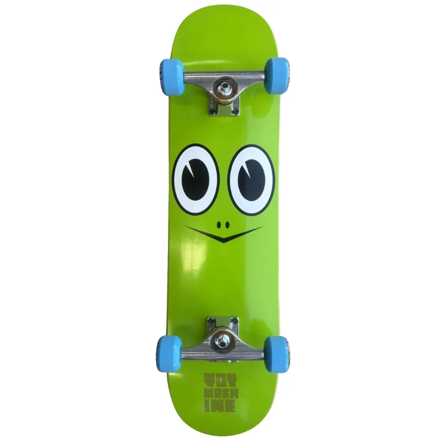 Kick Push Toy Machine Turtle Face 7.75 Custom Complete Skateboard