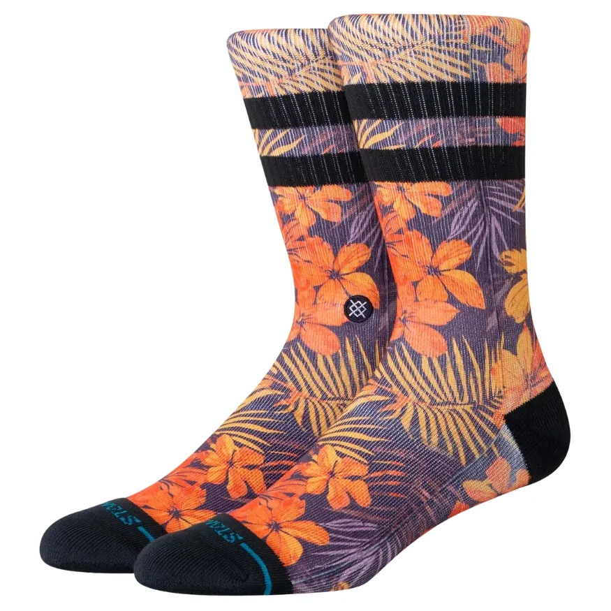 Stance Poipu Orange Large Mens Socks