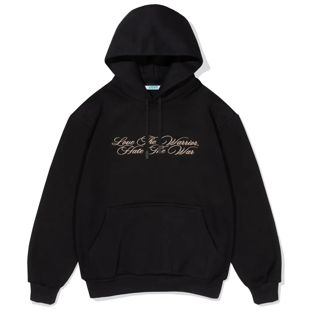 Ichpig Warrior Pullcord Black Hoodie [Size: M]
