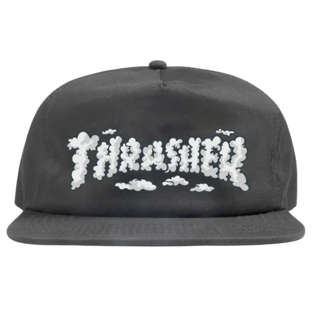 Thrasher Clouds Charcoal Snapback Hat