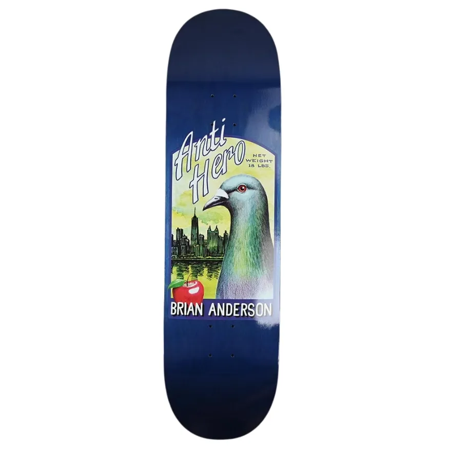 Anti Hero Homers BA 8.62 Skateboard Deck