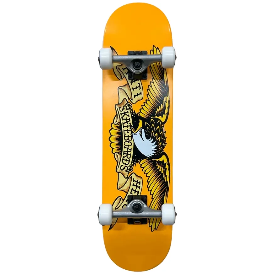 Anti Hero Classic Eagle Yellow 7.75 Complete Skateboard