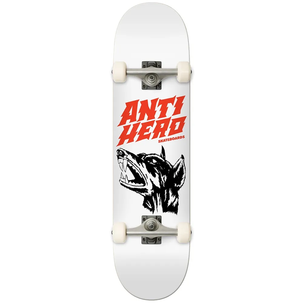 Anti Hero Hellhounds White 8.25 Complete Skateboard