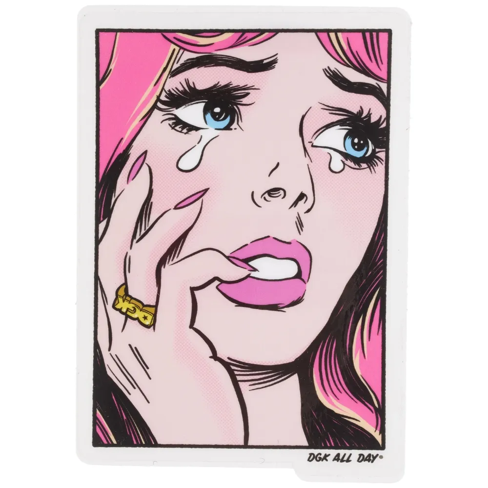 Dgk Last Crush Skateboard Sticker