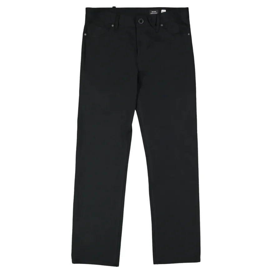 Volcom Solver Lite 5 Pocket Black Pants [Size: 32]