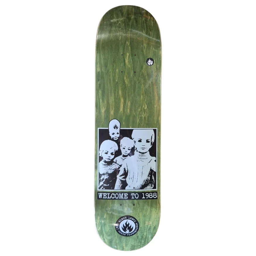 Black Label Welcome To 1988 8.5 Skateboard Deck
