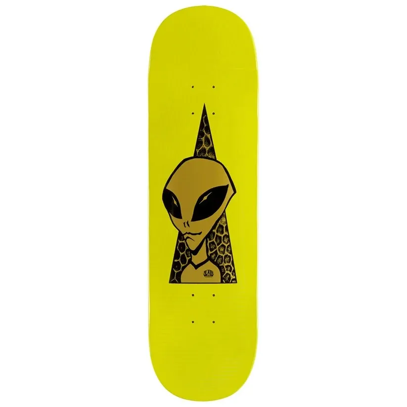 Alien Workshop Visitor Gold Popson 8.75 Skateboard Deck