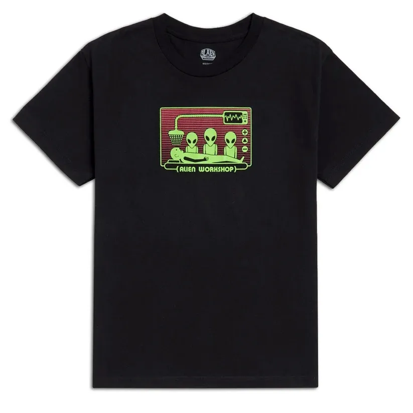 Alien Workshop Abduction Ray Black T-Shirt [Size: M]