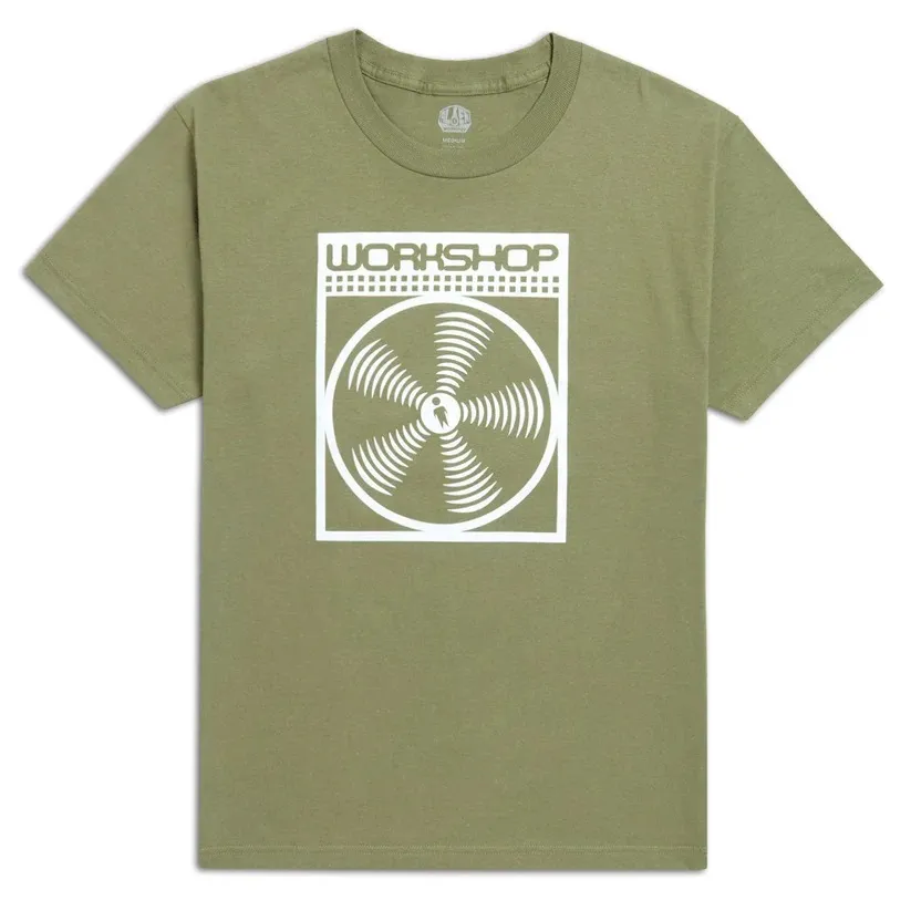 Alien Workshop Sonic Circuit Board Army T-Shirt [Size: L]