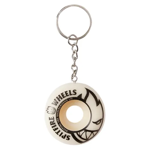 Spitfire Natural Wheel Keychain