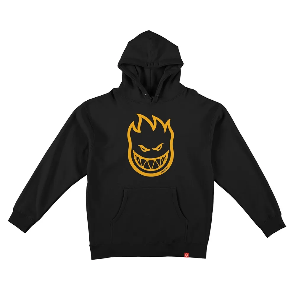 Spitfire Bighead Black Gold Youth Hoodie [Size: Youth M]