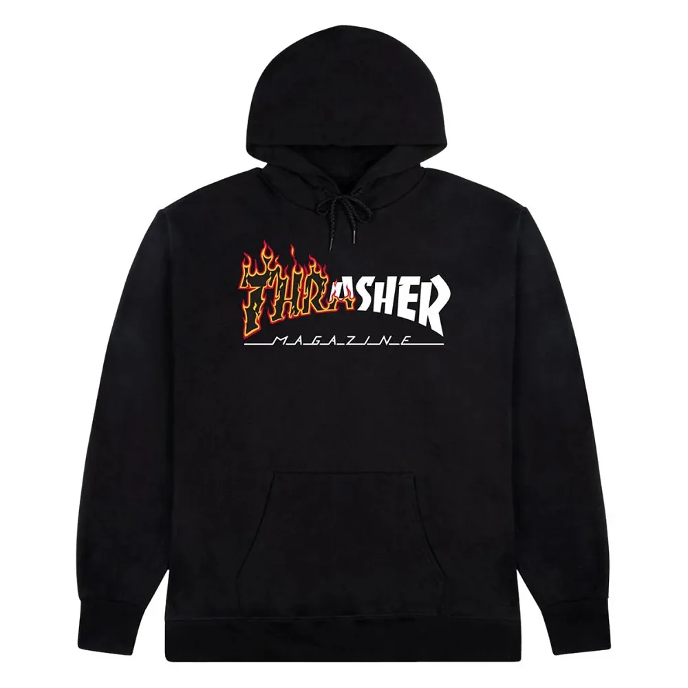 Thrasher Ignite Black Hoodie [Size: L]