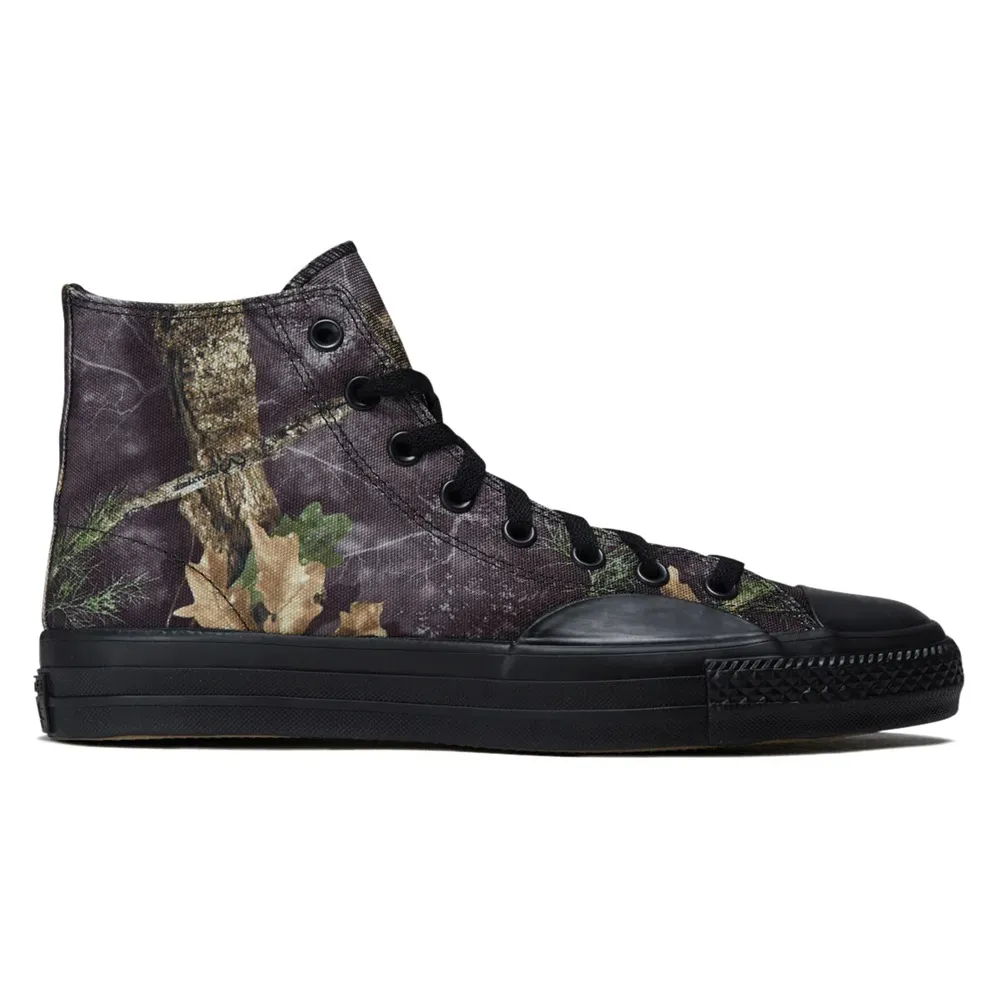 Converse Chuck Taylor All Star Pro High Top Realtree APX Black Shoes [Size: US 9]