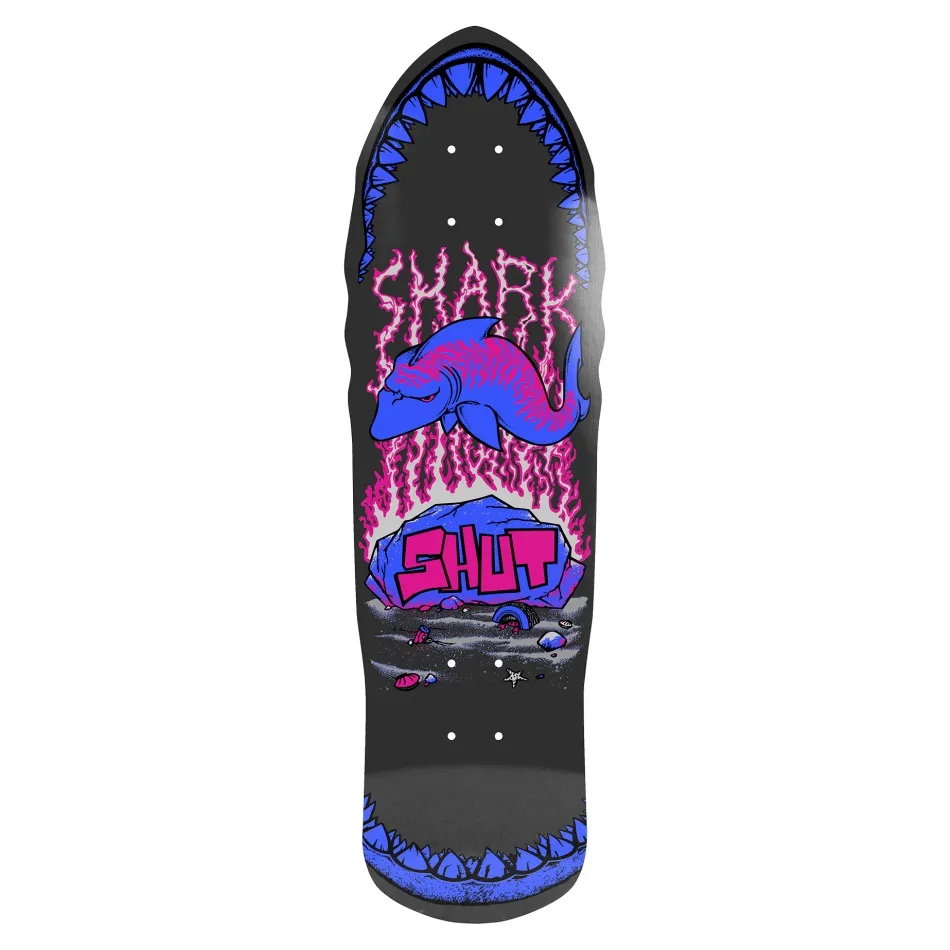 Shut Speed Shark EX7 Fluorescent 9.0 Skateboard Deck