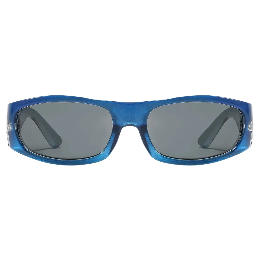 Ritual Vision Parasite Metallic Blue Chrome Black Sunglasses