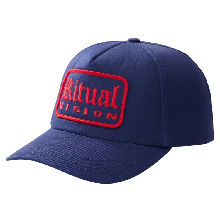 Ritual Vision Officer Foam Navy Trucker Hat