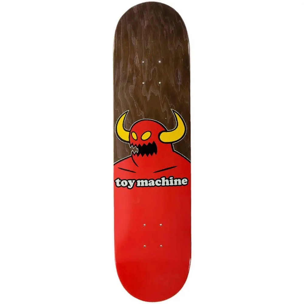 Toy Machine Monster Brown 7.5 Skateboard Deck