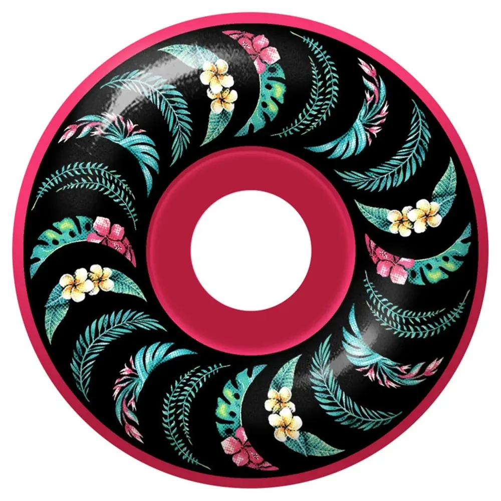Spitfire Floral Pink Classic F4 99D 52mm Skateboard Wheels