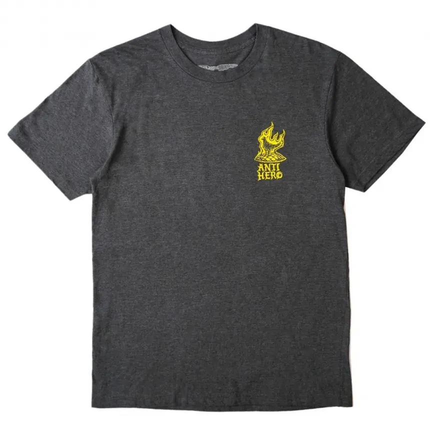Anti Hero Fireside Asphalt T-Shirt [Size: M]