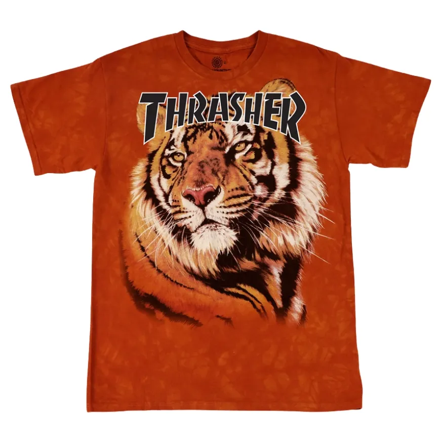 Thrasher Tiger Orange T-Shirt [Size: M]