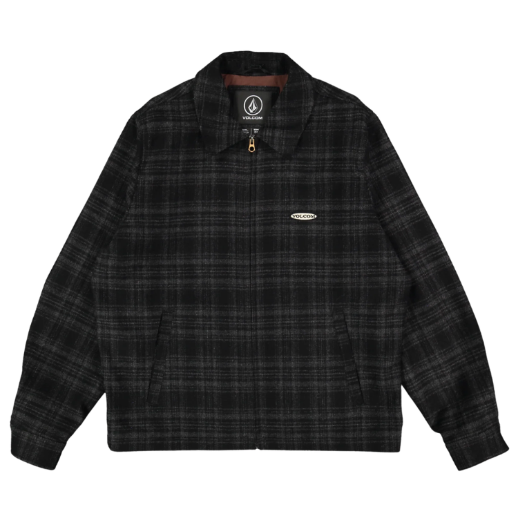 Volcom Avoider Black Grey Jacket [Size: L]