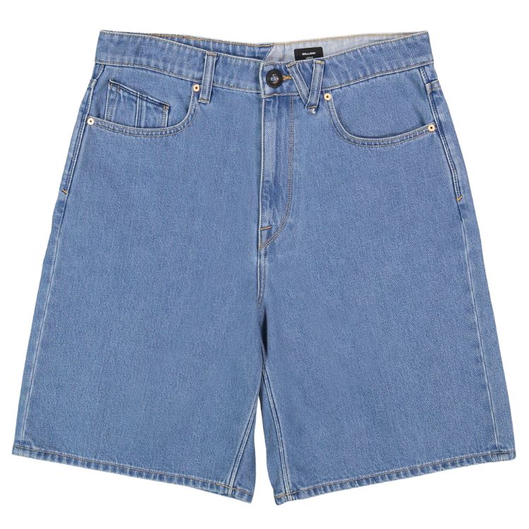 Volcom Billow Denim Cali Blue Shorts [Size: 34]
