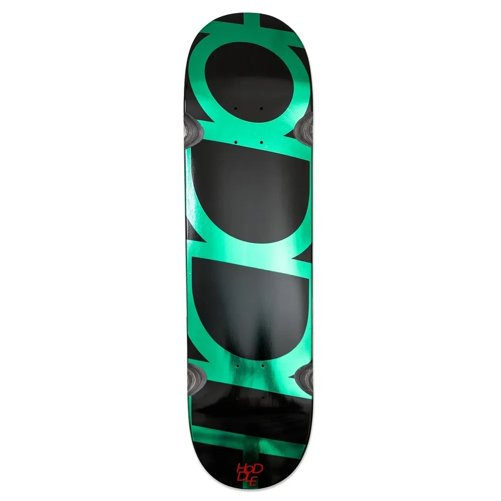 Hoddle Logo Green 8.25 Skateboard Deck