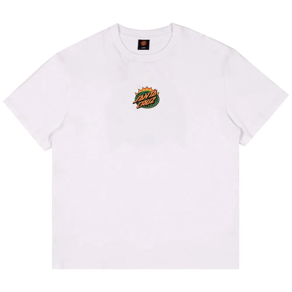 Santa Cruz Kendall End Of The Dot White Box Fit T-Shirt [Size: M]