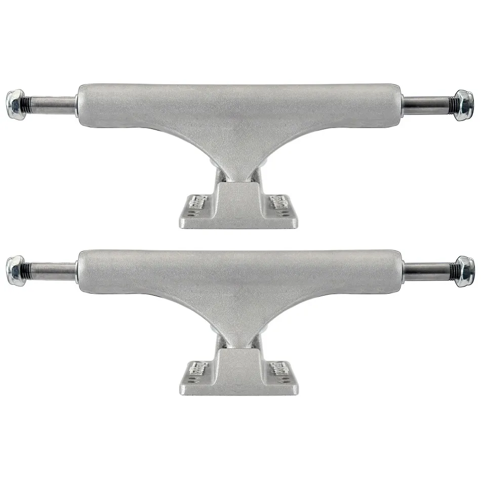 Slappy ST1 Classic 8 Hole Raw Set Of 2 Skateboard Trucks [Size: 8.25]