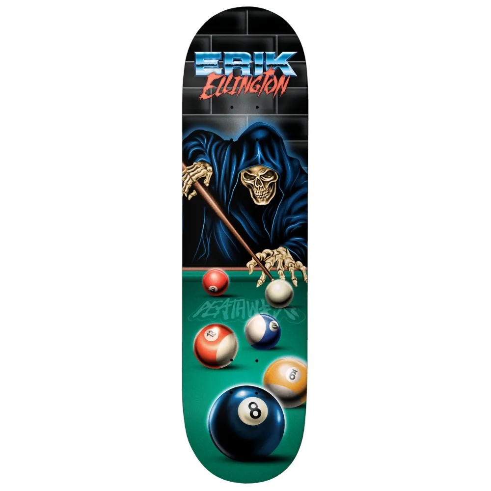 Deathwish Erik Ellington Pool Reaper 8.25 Skateboard Deck