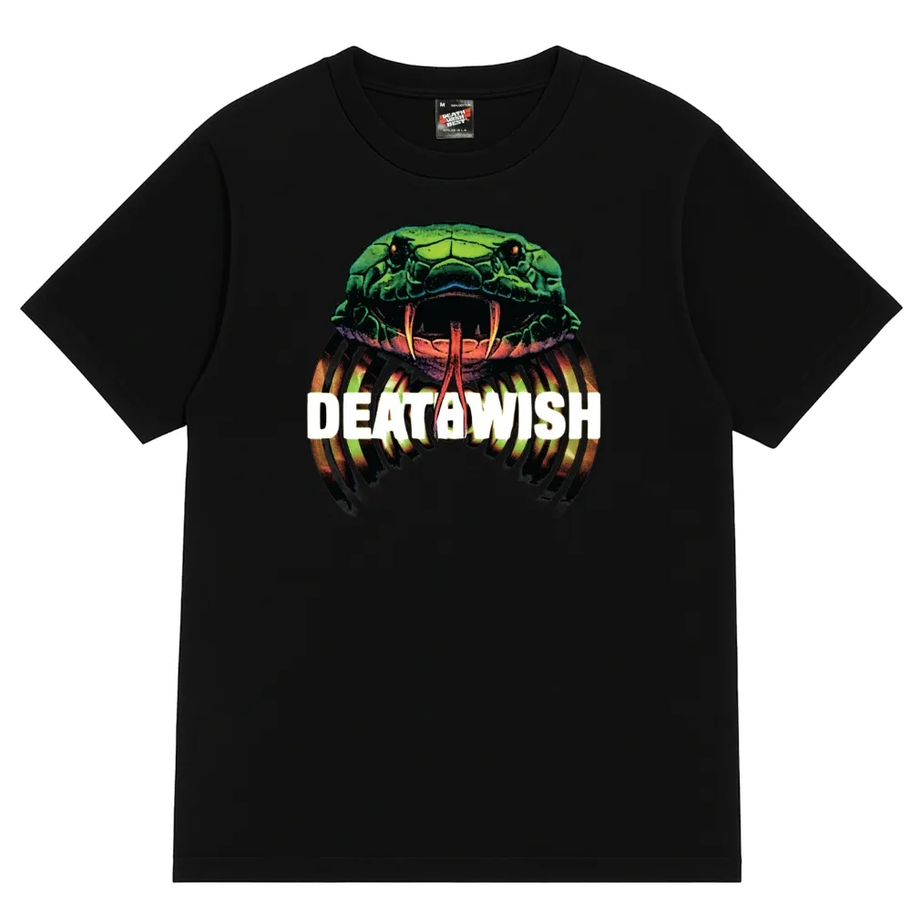 Deathwish Slither Black T-Shirt [Size: L]