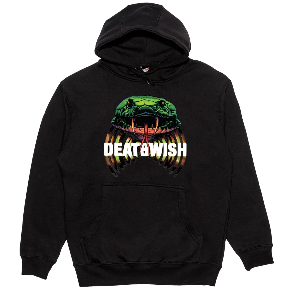 Deathwish Slither Black Hoodie [Size: L]