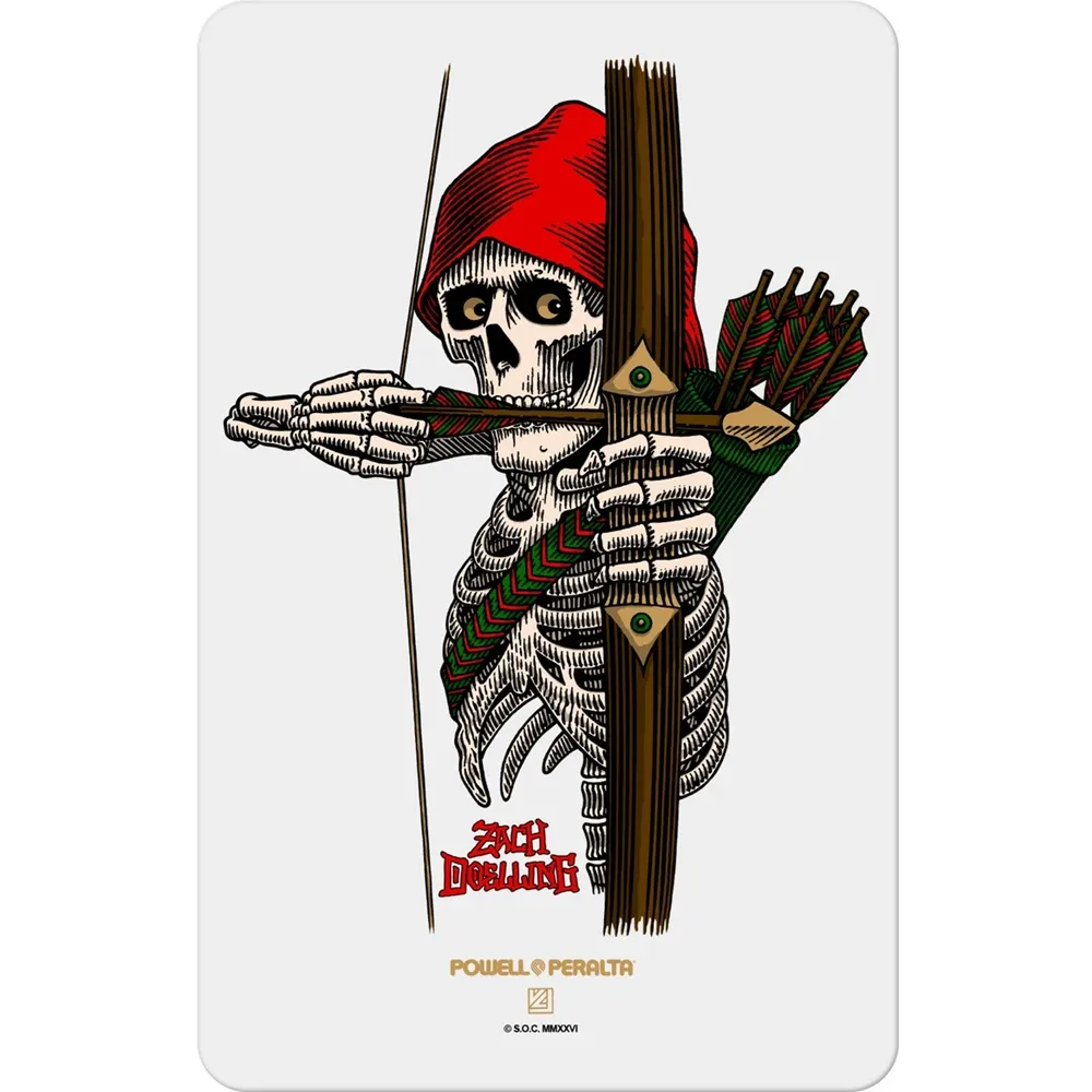Powell Peralta Doelling Archer Skateboard Sticker