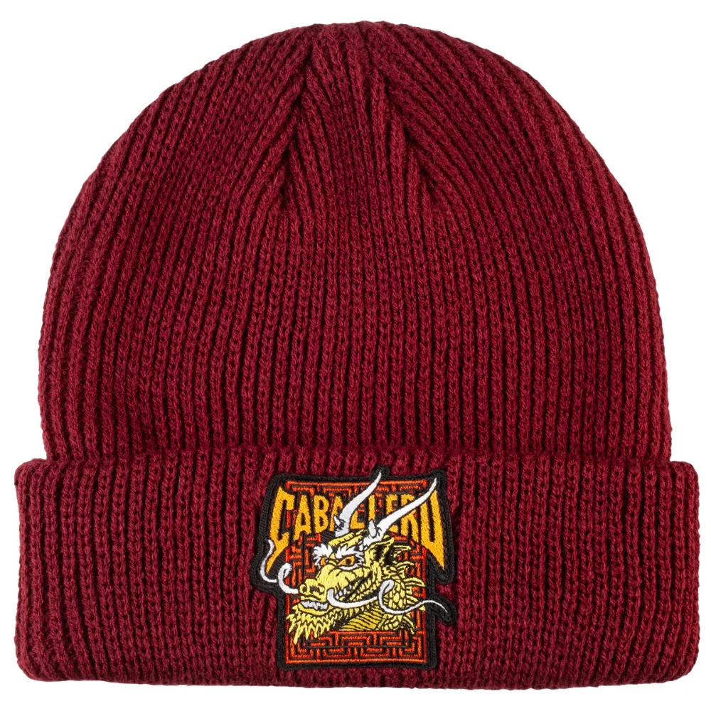 Powell Peralta Cab Dragon Burgundy Beanie