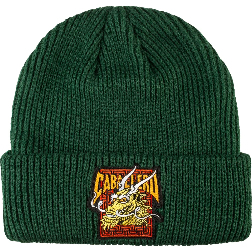 Powell Peralta Cab Dragon Forest Green Beanie