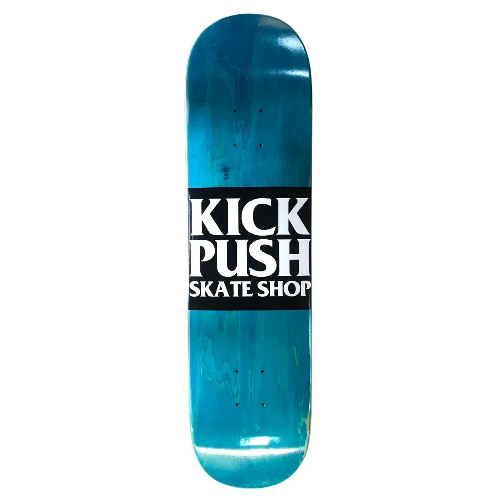 Kick Push American Pro Classic Blue 8.5 Skateboard Deck