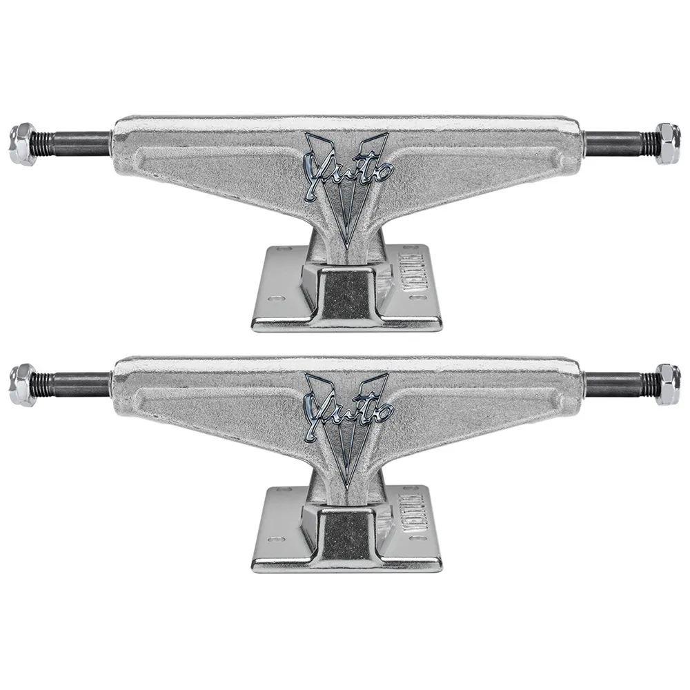 Venture Hi Liquid Chrome Yuto Set Of 2 Skateboard Trucks [Size: 5.60]