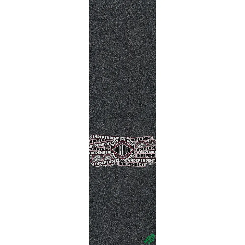 Mob X Independent Sticker Slap Perforated 9 x 33 Skateboard Grip Tape Sheet